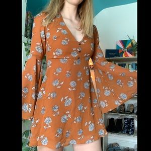 Floral flowy dress